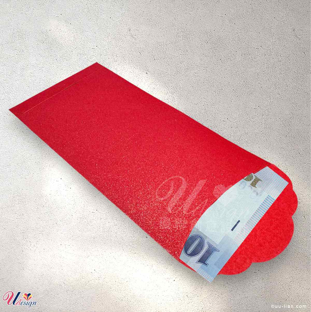 508金莎珠紅紅包袋包紅包示意